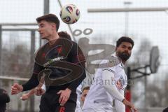 3. Liga - Testspiel - Saison 2025/26 - FC Ingolstadt 04 - SSV 1846 Ulm - Georgios Antzoulas (Nr.6 - FCI) - Andre Becker (Nr.49 - SSV Ulm) - Foto: Meyer Jürgen