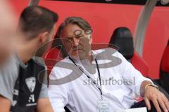 3.Liga - Saison 2023/2024 - FC Ingolstadt 04 -  1. FC Saarbrücken - Geschäftsführer Sport und Kommunikation Dietmar Beiersdorfer (FCI) - Foto: Meyer Jürgen