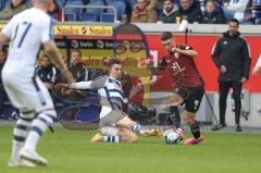 2023_11_11 - 3. Liga - Saison 2023/24 - MSV Duisburg - FC Ingolstadt 04 - Felix Keidel (Nr.43 - FCI) - XXXXX - Foto: Meyer Jürgen