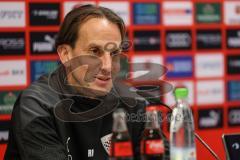 2.BL; FC Ingolstadt 04 - Training, neuer Cheftrainer Rüdiger Rehm, Pressekonferenz, Cheftrainer Rüdiger Rehm (FCI)