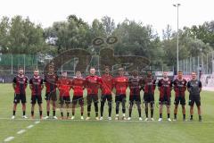 3. Liga; FC Ingolstadt 04 - Trainingsauftakt, alle Neuzugänge, Pascal Testroet (37, FCI) David Kopacz (29, FCI) Calvin Brackelmann (17, FCI) Felix Keidel (43, FCI) Thomas Rausch Torwart Marius Funk (1, FCI) Moussa Doumbouya (27, FCI) Michael Udebuluzor (4