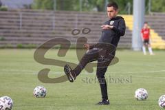 Bayernliga Süd - Saison 2021/2022 - FC Ingolstadt 04 II - VfB Hallbergmoos - Käs Alexander Trainer FCI - Foto: Meyer Jürgen