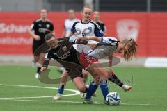 2. Bundesliga Frauen - Saison 2023/24 - FC Ingolstadt 04 Frauen - HSV Fr.1 - Paula Vidovic (Nr.11 - FCI) - Stoldt Svea weiss HSV - Foto: Meyer Jürgen