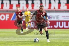 3. Liga; FC Ingolstadt 04 - VfB Lübeck; Pascal Testroet (37, FCI)