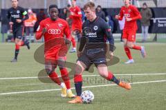 A - Junioren Bundesliga Süd/Südwest -  Saison 2021/2022 - FC Ingolstadt 04 - Eintracht Frankfurt - Madougou Ibrahim (#9 FCI) - Foto: Meyer Jürgen