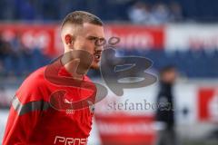 3. Liga; MSV Duisburg - FC Ingolstadt 04; vor dem Spiel Calvin Brackelmann (17, FCI)