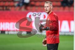 3. Liga; FC Ingolstadt 04 - SSV Jahn Regensburg; vor dem Spiel Torwart Marius Funk (1, FCI)