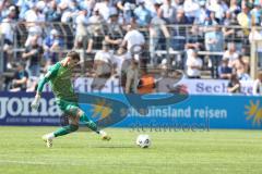 3. Liga; TSV 1860 München - FC Ingolstadt 04; Torwart David Klein (47, FCI)