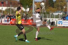 Kreisliga - Saison 2022/2023 - TSV Gaimersheim - FC Hitzhofen/Oberzell - Benjamin Anikin weiss Gaimersheim - Patrick Schwarz gelb Hitzhofen - Foto: Meyer Jürgen