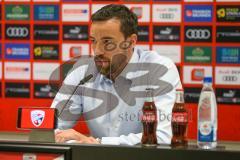 2. Fußball-Liga - Pressekonferenz - Vorstellung Cheftrainer Roberto Pätzold und Manager Profifußball Malte Metzelder - Saison 2021/2022 - FC Ingolstadt 04 - Manager Profifußball FCI Malte Metzelder - Foto: Meyer Jürgen