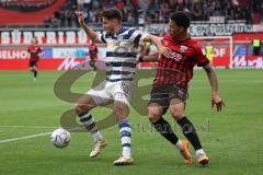 3.Liga - Saison 2022/2023 - FC Ingolstadt 04 -  MSV Duisburg -Justin Butler (Nr.31 - FCI) -  Foto: Meyer Jürgen