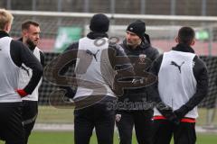 3. Liga; FC Ingolstadt 04 - Neuer Trainer Cheftrainer Guerino Capretti (FCI), erstes Training David Kopacz (29, FCI)