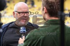 3. Liga; SG Dynamo Dresden - FC Ingolstadt 04; Interview Vorsitzender des Vorstandes Peter Jackwerth (FCI)