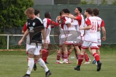 Kreisklasse - Saison 2024/25- Türk SV Ingolstadt - SV Stammham-  -  Der 1:0 Führungstreffer durch - Avni Avdijaj weiss Türkisch - jubel - XXXXX - Foto: Meyer Jürgen