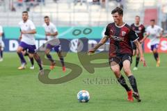 DFB Pokal; FC Ingolstadt 04 - Erzgebirge Aue; Merlin Röhl (34, FCI)