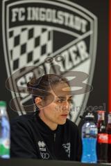 3. Liga; FC Ingolstadt 04 - FC Viktoria Köln; Interview Pressekonferenz Cheftrainerin Sabrina Wittmann (FCI)
