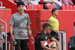 DFB Pokal; FC Ingolstadt 04 - Erzgebirge Aue; Cheftrainer Roberto Pätzold (FCI) und Co-Trainer Thomas Karg (FCI) an der Seitenlinie