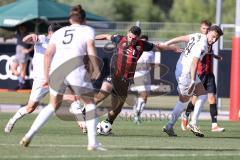 Testspiel ; 3. Liga; FC Ingolstadt 04 - VfR Mannheim; Ognjen Drakulic (30, FCI) Zweikampf Kampf um den Ball