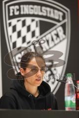3. Liga; FC Ingolstadt 04 - FC Viktoria Köln; Interview Pressekonferenz Cheftrainerin Sabrina Wittmann (FCI)