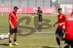 Bayernliga Süd - Saison 2022/2023 - FC Ingolstadt 04 II -  Trainingsauftakt - Käs Alexander Trainer FCI motiviert - Foto: Meyer Jürgen