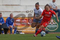 2. Fußball-Liga - Frauen - Saison 2023/2024 - FC Ingolstadt 04 - SC Sand - Pija Reininger (Nr.21 - FCI Frauen) -  - Klostermann Michelle weiss Sand - Foto: Meyer Jürgen