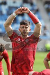 3. Liga; 1. FC Saarbrücken - FC Ingolstadt 04; Linus Rosenlöcher (19, FCI) vor dem Spiel, sein 100. Spiel in der 3. Liga
