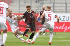 2.BL; FC Ingolstadt 04 - 1. FC Nürnberg - Hawkins Jaren (20 FCI) Nürnberger Fabian (15 , 1.FCN) Geis Johannes (5 , 1.FCN)