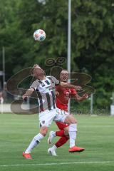 Toto-Pokal - VfB Forstinning - FC Ingolstadt 04; Zweikampf Kampf um den Ball Lars Lokotsch (13, FCI) Kirchev. Dimitar (7)