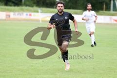 Testspiel -SV Manching - TSV Abensberg - Abou-Khalil Abdel schwarz  (Nr.20 - SV Manching) - Foto: Jürgen Meyer