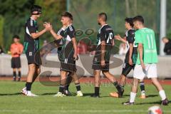 Bezirksliga - Saison 2025/26 - FC Fatih Ingolstadt - TSV Gaimersheim - Marcus Keilwerth (Nr.13 - TSV Gaimersheim) mit einem Tor - jubel - Philipp Stipic (Nr.6 - TSV Gaimersheim) - Foto: Meyer Jürgen