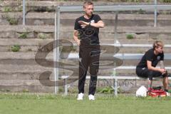 *** A-Junioren Bundesliga  - Saison 2025/26 - A-Junioren - FC Ingolstadt 04 - 1. FC Nürnberg - Kevin Ulrich Trainer FCI - XXXXX - Foto: Meyer Jürgen