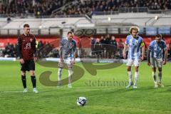 3. Liga; TSV 1860 München - FC Ingolstadt 04; Elfmeter Jannik Mause (7, FCI) mit dem Anschlusstreffer zum 2:1, Tor Jubel Treffer