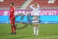 3. Liga - FSV Zwickau - FC Ingolstadt 04 - Chance verpasst, Dennis Eckert Ayensa (7, FCI) ärgert sich