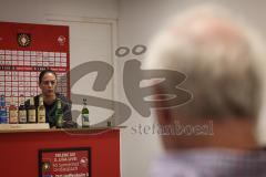 3. Liga - Saison 2026/27 - SC Sonnenhof Großaspach - FC Ingolstadt 04 - Cheftrainerin Sabrina Wittmann (FCI) in der PK nach dem Spiel - XXXXX - Foto: Meyer Jürgen