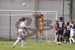 *** A-Junioren Bundesliga  - Saison 2025/26 - A-Junioren - FC Ingolstadt 04 - 1. FC Nürnberg - Atchoffo Bryan Torwart FCI - XXXXX - Foto: Meyer Jürgen