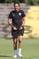 A - Junioren Bundesliga -  Saison 2023/2024 - FC Ingolstadt 04 - FSV Mainz 05 - Sabrina Wittmann Trainerin FC Ingolstadt 04 - Foto: Meyer Jürgen