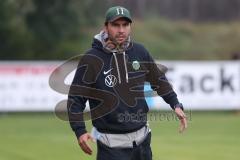 Landesliga - Saison 2025/26 - SV Manching - TSV Jetzendorf - Cheftrainer Cüneyt Köz (SV Manching) - XXXXX - Foto: Meyer Jürgen