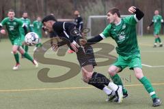 Kreisliga - Saison 2023/24 - FC Fatih Ingolstadt - SV Denkendorf - Ostap Nechaj grün Denkendorf - Umut Yürükal schwarz Fatih  - Foto: Meyer Jürgen