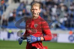 2.BL; Karlsruher SC - FC Ingolstadt 04; vor dem Spiel Torwart Robert Jendrusch (1, FCI)