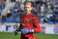 2.BL; Karlsruher SC - FC Ingolstadt 04; vor dem Spiel Torwart Robert Jendrusch (1, FCI)