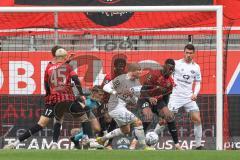 3. Liga; FC Ingolstadt 04 - 
VfB Oldenburg; Torchance Starke Manfred (6 VfB) Donald Nduka (42, FCI) Thomas Rausch (45, FCI) Calvin Brackelmann (17, FCI) Torwart Markus Ponath (40, FCI)