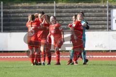 2. Fußball-Liga - Frauen - Saison 2022/2023 - FC Ingolstadt 04 - FSV Gütersloh - Das Spiel ist aus - jubel - Foto: Meyer Jürgen