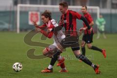 Kreisklasse - Saison 2025/26- Türk SV Ingolstadt - SC Steinberg-  - Marijan Maricic weiss Türkisch  - Tobias Schels rot Steinberg  - Foto: Meyer Jürgen