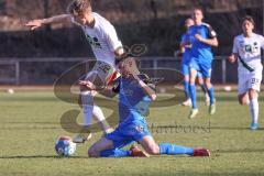 2.BL; Testspiel; FC Ingolstadt 04 - FC Wacker Innsbruck; Felix Keidel‚ (8, FCI) Florian Kopp (22 Wacker) Zweikampf Kampf um den Ball