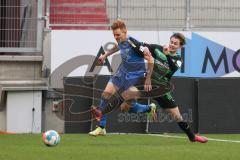 2.BL; Testspiel; FC Ingolstadt 04 - SpVgg Greuther Fürth; Christian Gebauer (22, FCI) Devin Angleberger (38 Fürth)