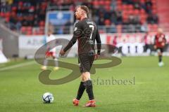 3. Liga; FC Ingolstadt 04 - 
Rot-Weiss Essen; ärgert sich Abseits Jannik Mause (7, FCI)