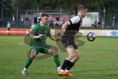 Bezirksliga - Saison 2023/2024 - SV Manching  - VFB Eichstätt II - Ralf Schröder (Nr.21 - SV Manching) - Kübler Siegfried schwarz Eichstätt - Foto: Meyer Jürgen