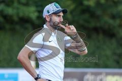 Bezirksliga - Saison 2022/2023 - FC Fatih Ingolstadt - SV Manching  - Trainer Reichenberger Fabian (SV Manching) - Foto: Meyer Jürgen