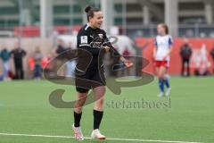 2. Bundesliga Frauen - Saison 2023/24 - FC Ingolstadt 04 Frauen - HSV Fr.1 - Der 1:0 Führungstreffer durch -  Paula Vidovic (Nr.11 - FCI)  - jubel - XXXXX - Foto: Meyer Jürgen