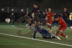 *** Bayernliga Nord - Saison 2025/26 - FC Ingolstadt 04 II - ASV Neumarkt - Emre Gül (Nr.7 - FC Ingolstadt II) mit dem 1:0 Führungstreffer - jubel - Florian Hausner rot Neumarkt - Oskar Preil Torwart Neumarkt - Foto: Meyer Jürgen